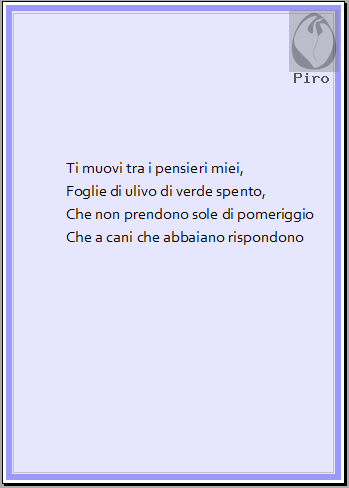 oil on paper - olio su carta di Piro